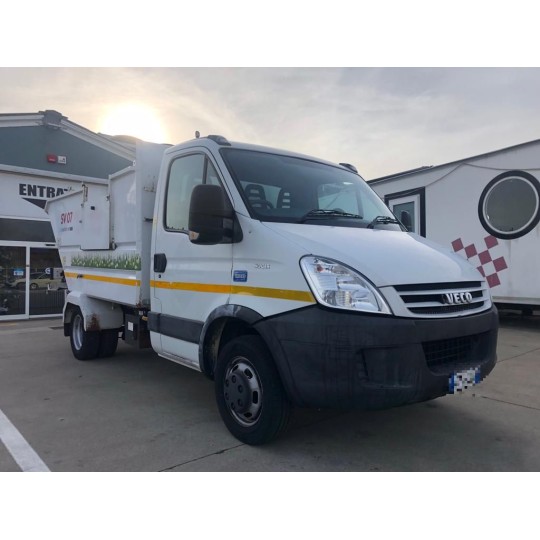 IVECO 50C15 DAILY GUIDA DX VASCA RIBALTABILE PER RIFIUTI
