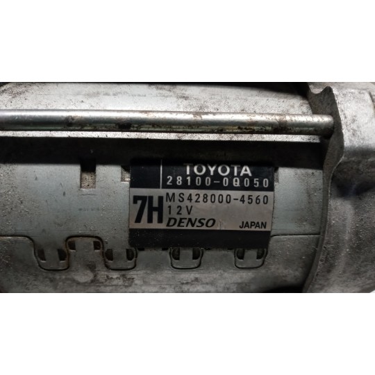 STARTER MOTOR TOYOTA Yaris 2008>2011 used