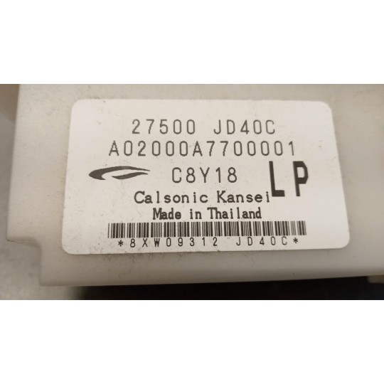 AC CONTROL UNIT NISSAN Qashqai+2 2008>2010 used