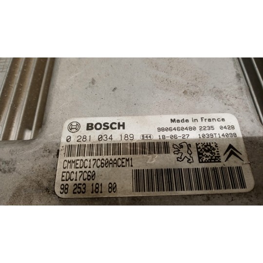 CENTRALINA MOTORE CITROEN Jumpy 2016> usato