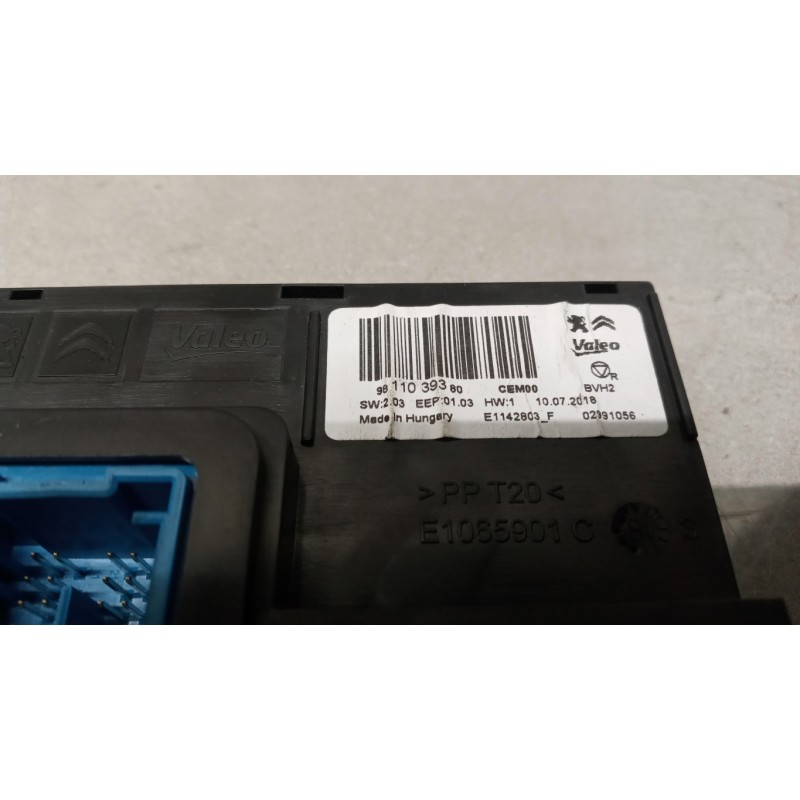 CITROEN VARIOUS CONTROL UNITS B  CITROEN Jumpy 2016> used