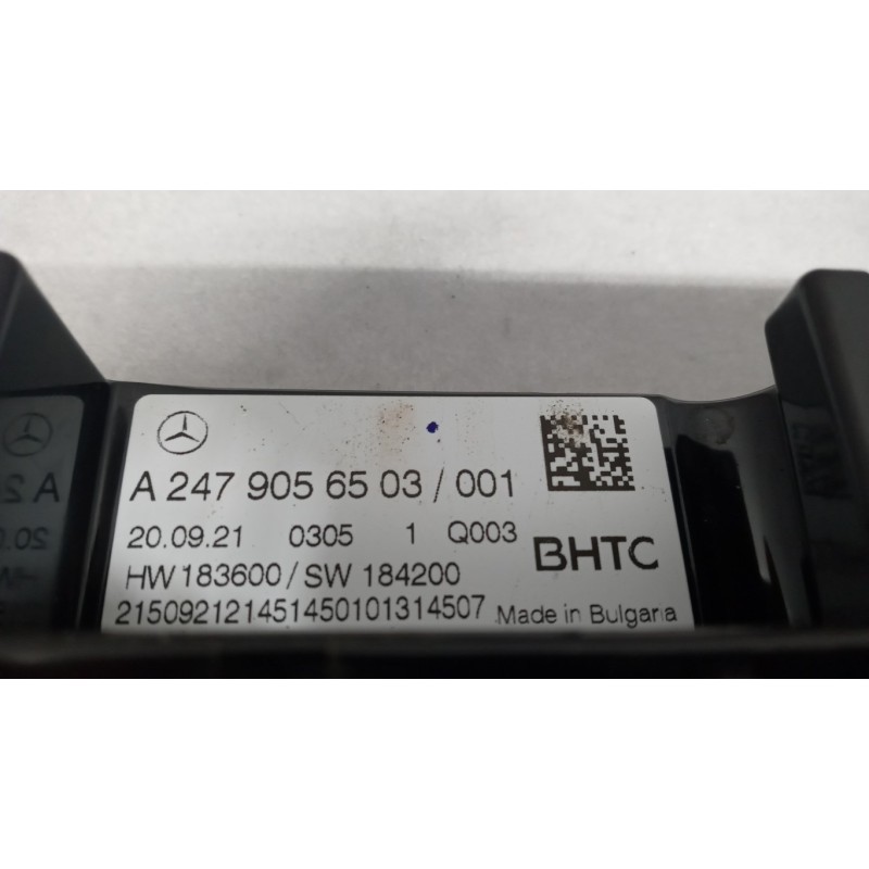 MERCEDES-BENZ AC CONTROL UNIT MERCEDES-BENZ Classe A (W177) 2018> used
