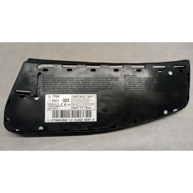MERCEDES-BENZ AIR BAG LATERALE DESTRO MERCEDES-BENZ Classe A (W177) 2018> usato