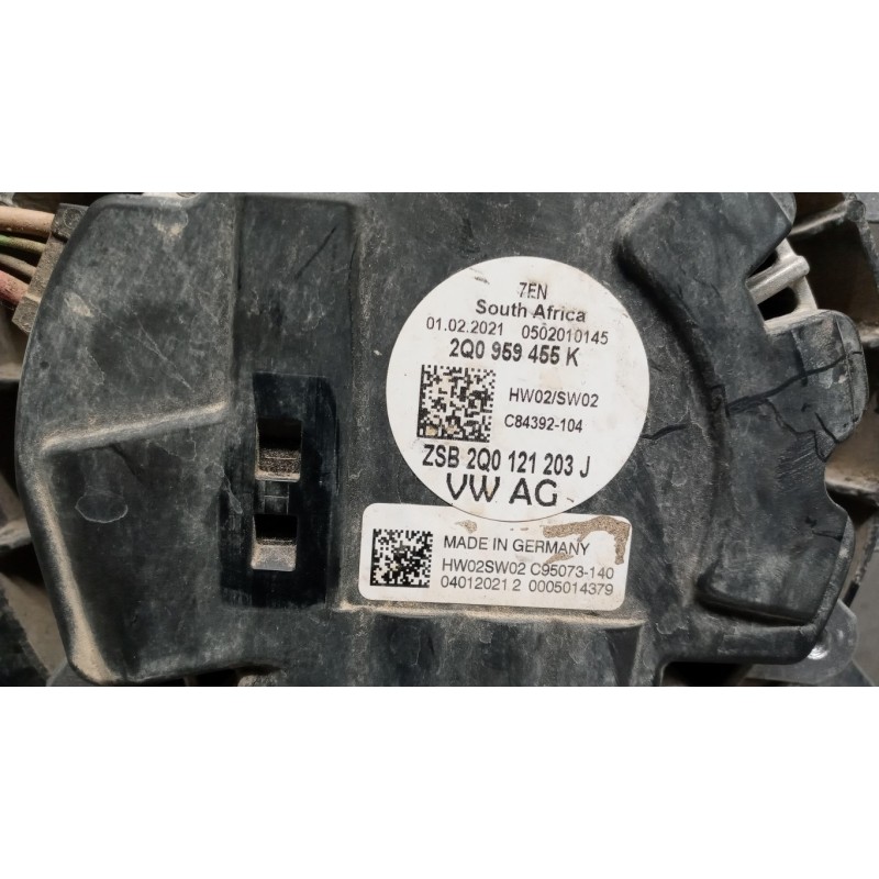 VOLKSWAGEN CONVOGLIATORE ELETTROVENTOLA VOLKSWAGEN Polo 2017>2021 usato