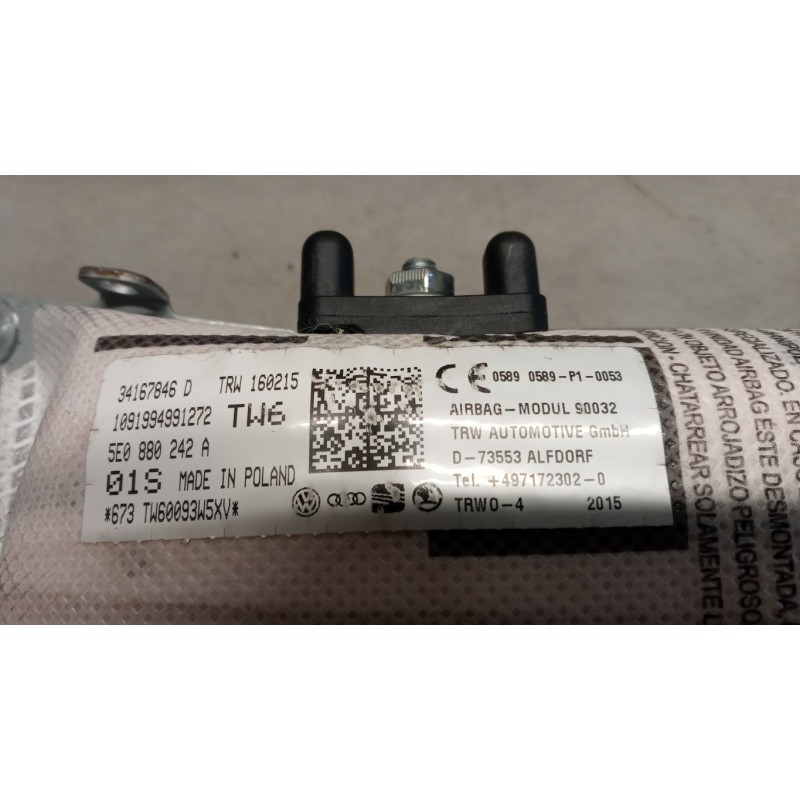 SKODA CURTAIN AIRBAG RIGHT  SKODA Octavia 2013> used