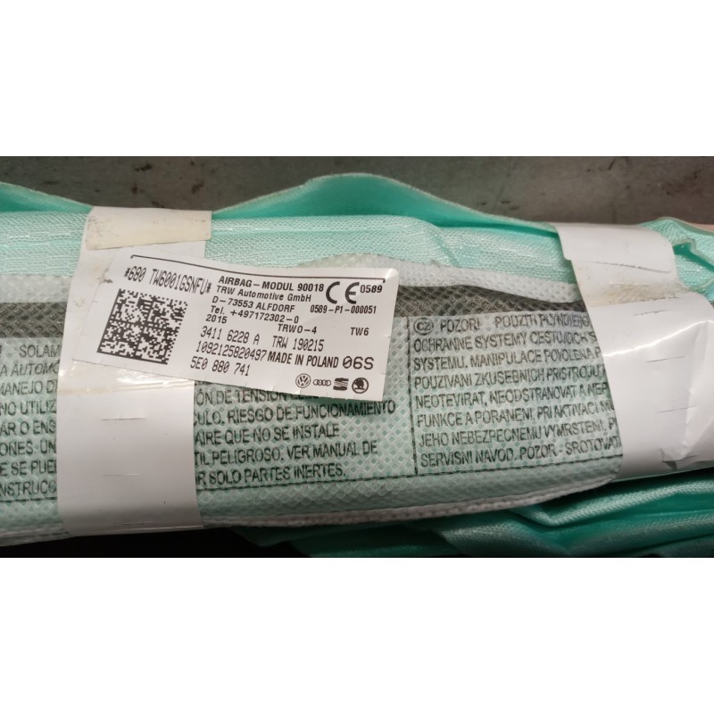 SKODA LEFT ROOF AIR BAG SKODA Octavia 2013> used