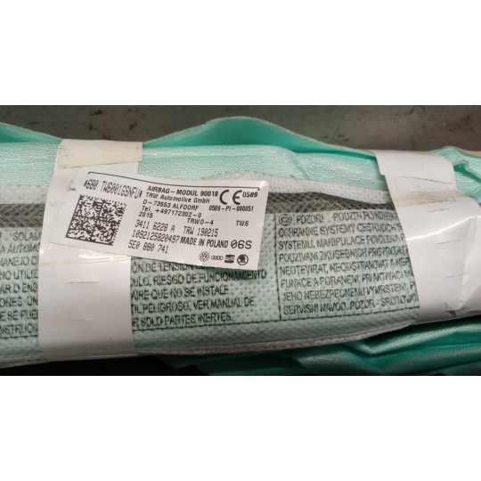 AIR BAG TETTO SINISTRO SKODA Octavia 2013> usato