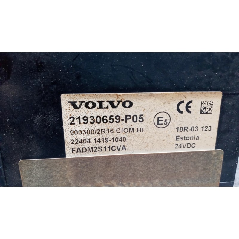 VOLVO truck CENTRALINE VARIE E VOLVO truck FH euro 6 usato