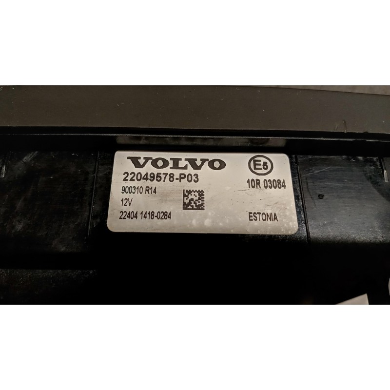 VOLVO truck INTERRUTTORI E PULSANTI ABITACOLO VOLVO truck FH euro 6 usato