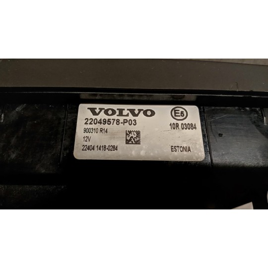 INTERRUTTORI E PULSANTI ABITACOLO VOLVO truck FH euro 6 usato