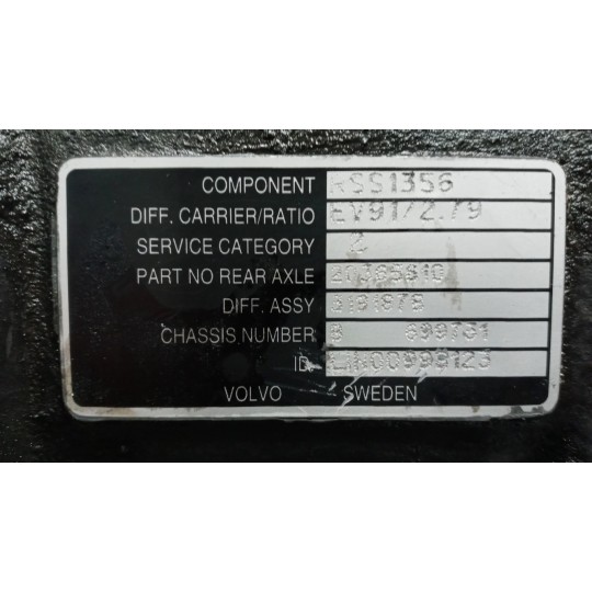 ASSALE POSTERIORE VOLVO truck FH euro 6 usato