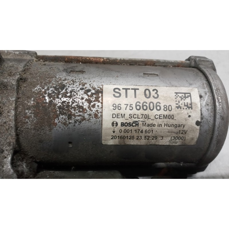 CITROEN STARTER MOTOR CITROEN C4 Grand Picasso 2013>2018 used