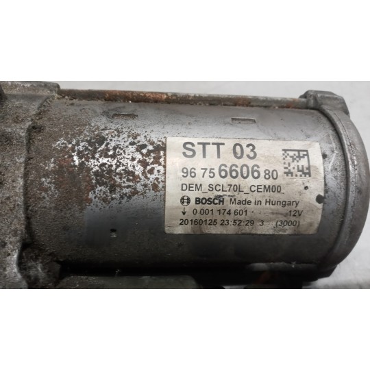 STARTER MOTOR CITROEN C4 Grand Picasso 2013>2018 used