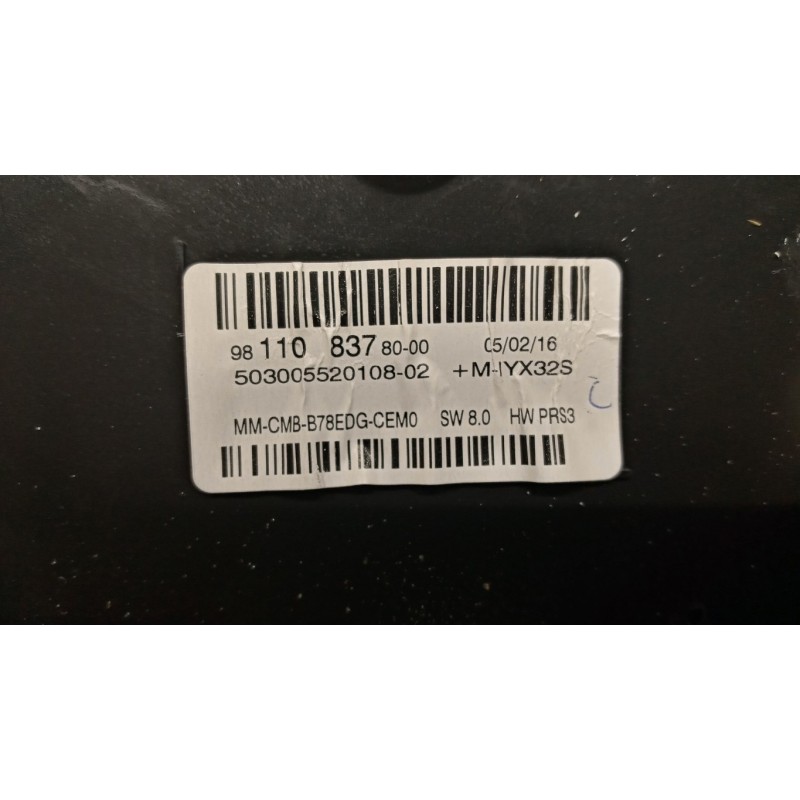 CITROEN QUADRO STRUMENTI CITROEN C4 Grand Picasso 2013>2018 usato