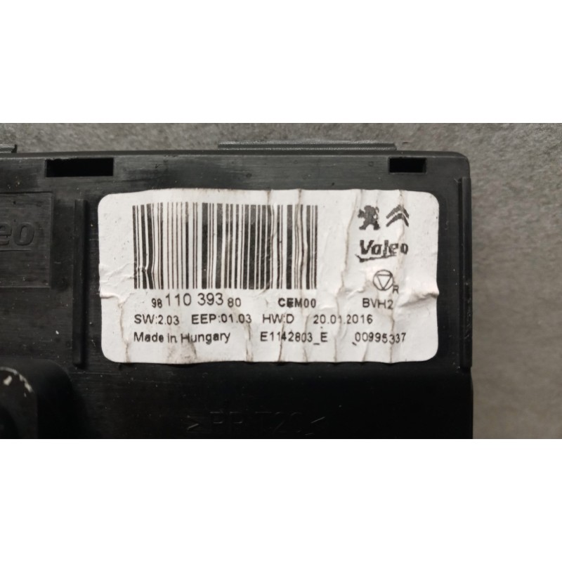 CITROEN VARIOUS CONTROL UNITS  CITROEN C4 Grand Picasso 2013>2018 used