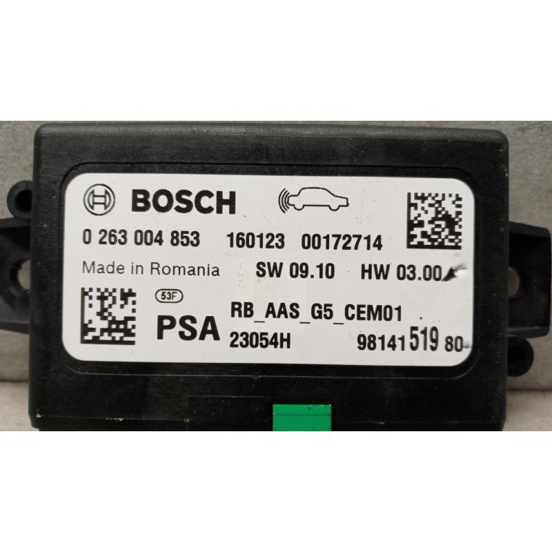 CITROEN VARIOUS CONTROL UNITS  CITROEN C4 Grand Picasso 2013>2018 used