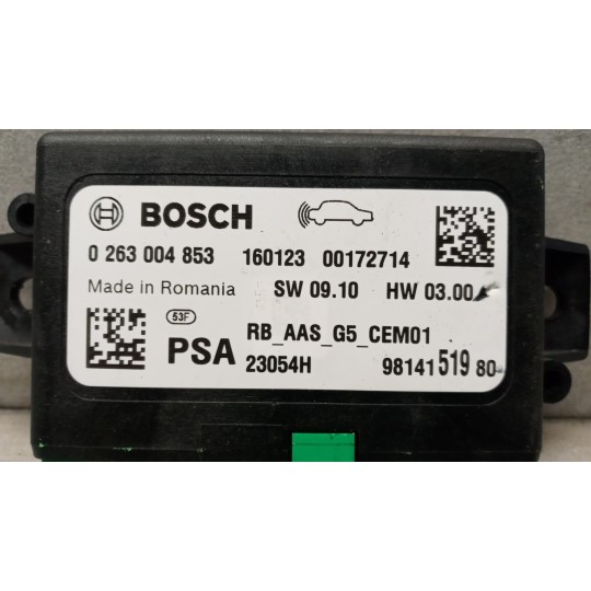 VARIOUS CONTROL UNITS  CITROEN C4 Grand Picasso 2013>2018 used