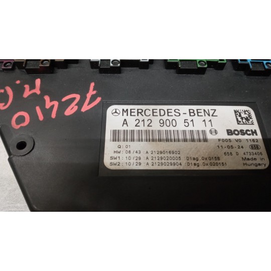 FUSE BOX MERCEDES-BENZ Classe E (W/S212) 2009>2012 used