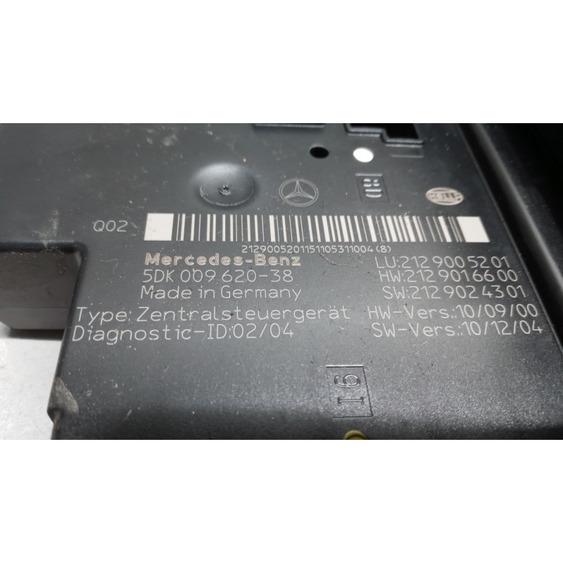 MERCEDES-BENZ CENTRALINA MOTORE MERCEDES-BENZ Classe E (W/S212) 2009>2012 usato