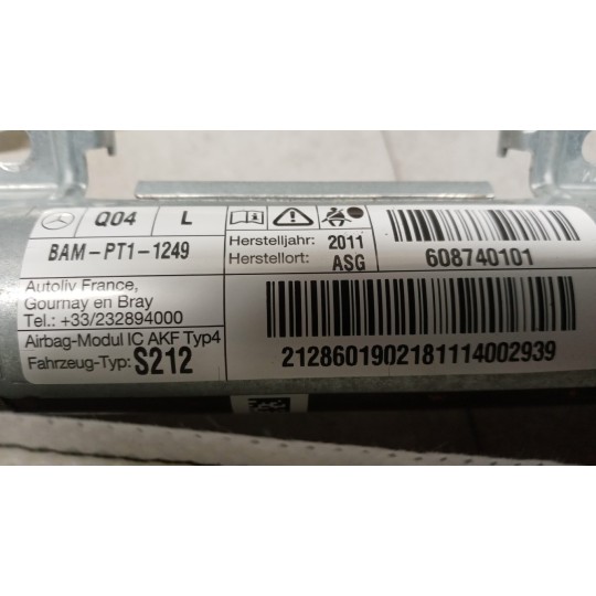 AIR BAG TETTO SINISTRO MERCEDES-BENZ Classe E (W/S212) 2009>2012 usato