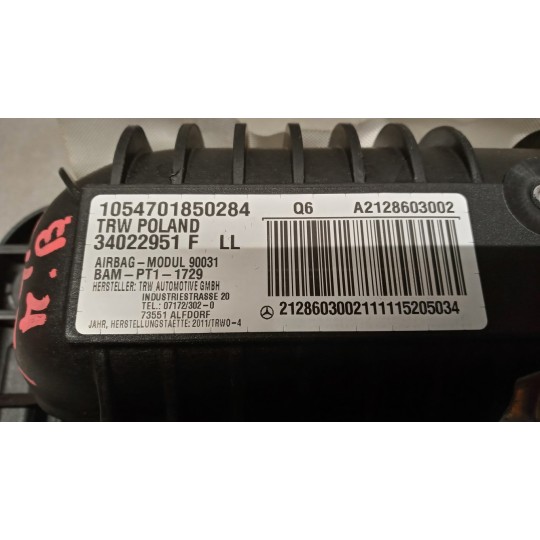 PASSENGER AIR BAG  MERCEDES-BENZ Classe E (W/S212) 2009>2012 used