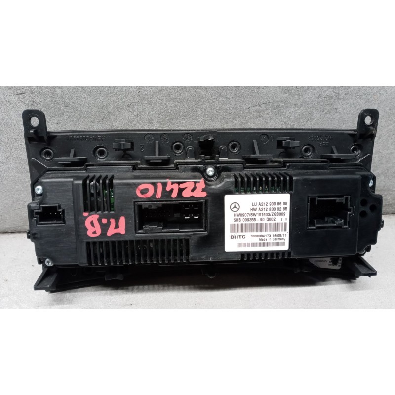 MERCEDES-BENZ AC CONTROL UNIT MERCEDES-BENZ Classe E (W/S212) 2009>2012 used