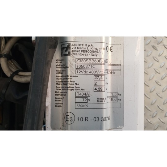 CLIMATIZZATORE ESTERNO IVECO Daily 2014> usato