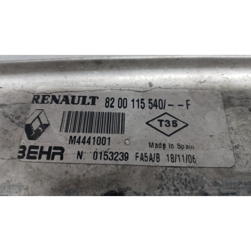 RENAULT RADIATORE INTERCOOLERS RENAULT Scenic 2006>2009 usato