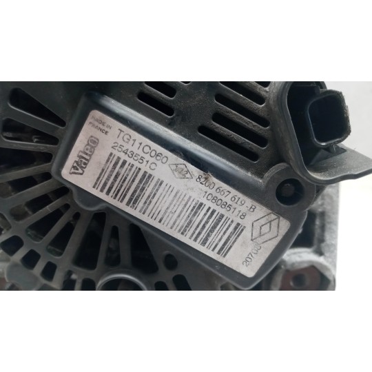 ALTERNATOR RENAULT Kangoo 2008>2013 used