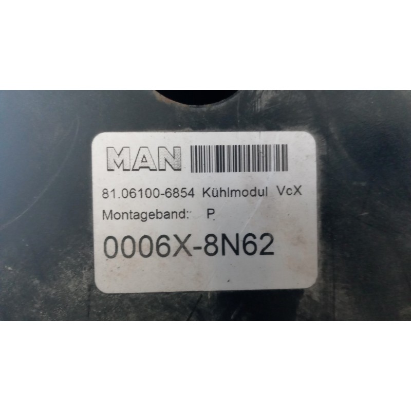 MAN RADIATORE ACQUA MAN TGX euro 6 usato