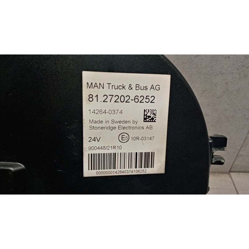 MAN INSTRUMENT PANEL MAN TGX euro 6 used