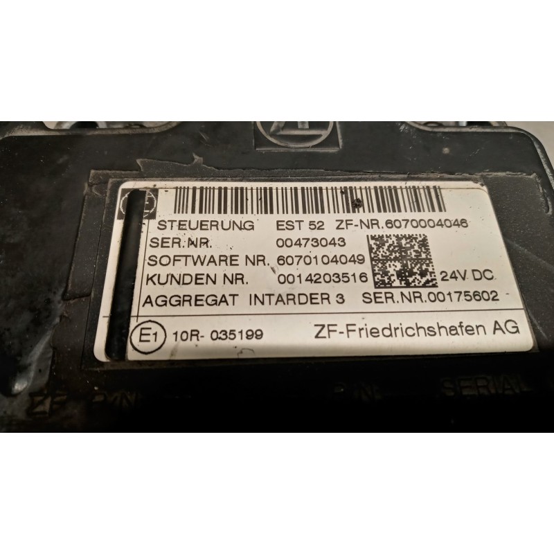 MAN VARIOUS CONTROL UNITS  MAN TGX euro 6 used