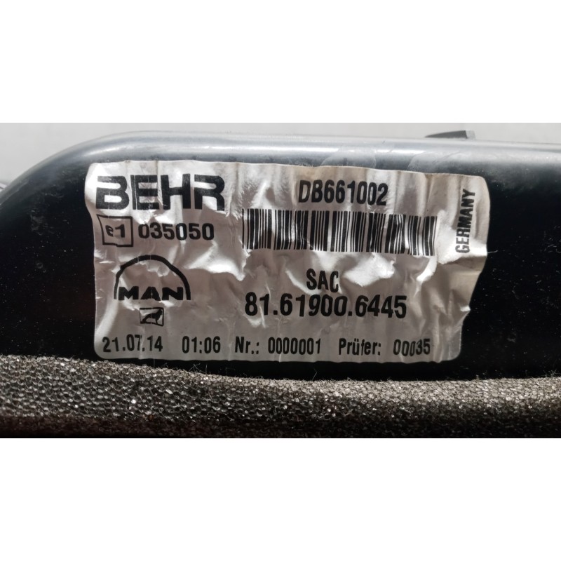 MAN INTERNAL FUN MOTOR  MAN TGX euro 6 used